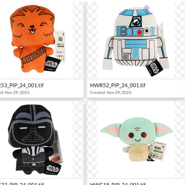 Mattel Star Wars Moodiverse 4-in Plush (1 Plush per purchase)