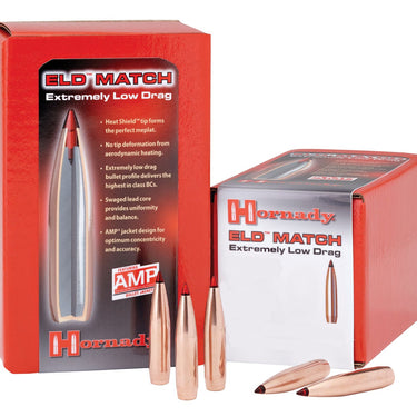 Hornady ELD Match Copper 6.5mm 140GR 100rd