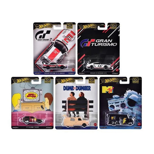 Hot Wheels Premium Toy Car, Truck Or Van, 1:64 Scale Replica From Pop Culture