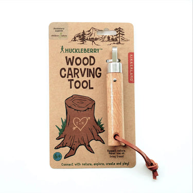 Kikkerland Huckleberry Wood Carving Tool