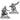 Pathfinder Deep Cuts Unpainted Miniatures: W01 Human Male Rogue