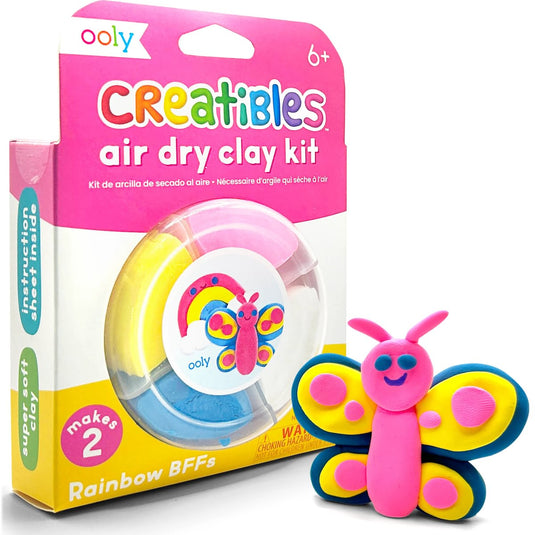 Ooly Creatibles Air Dry Clay Kit - Rainbow BFFs