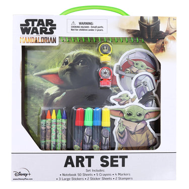 Star Wars The Mandalorian The Child Grogu 17 Piece Art Set