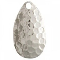 Fish Eye Tackle Blades #5 Indiana 8ct (Hammered Nickel