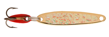 Bay de Noc Lure 1/10oz Swedish Pimple Lure (Gold Ice)