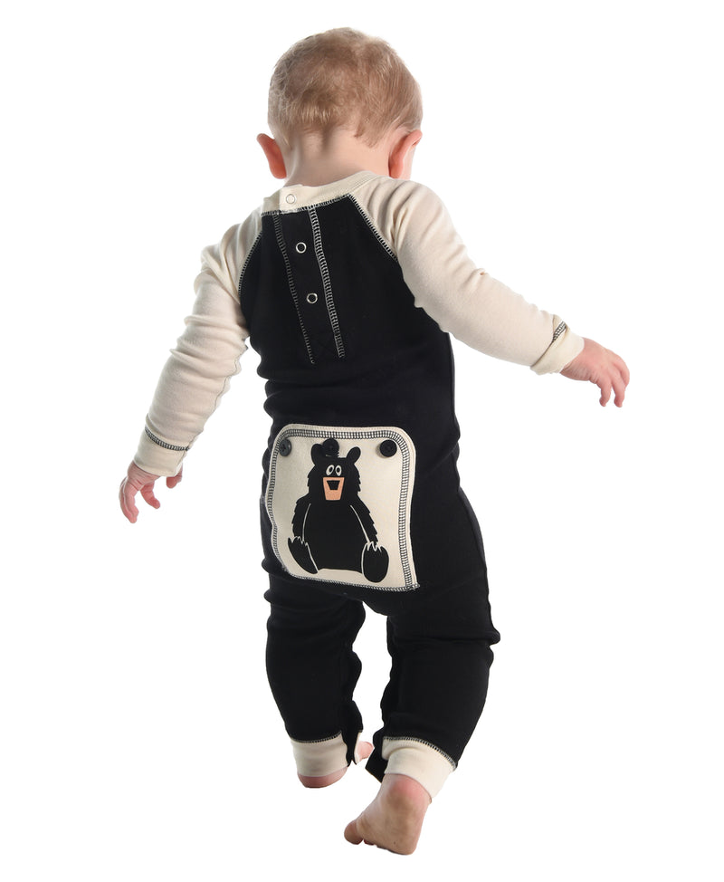 Load image into Gallery viewer, Baby Bear Infant Onesie Flapjack 6M
