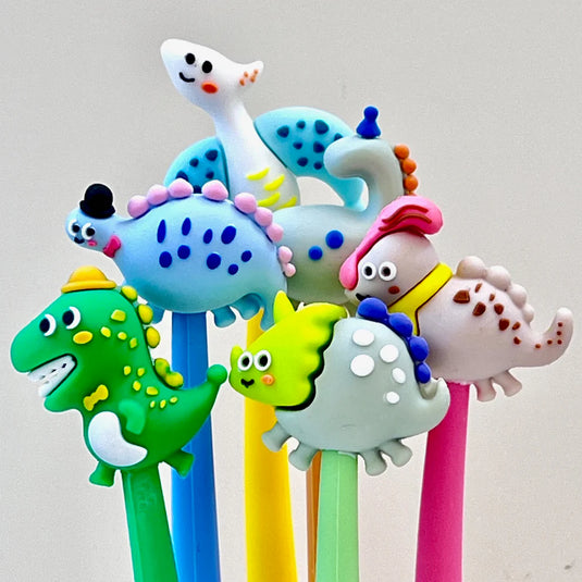 Cartoon Dinosaur Wiggle Gel Pen (sold separately)