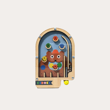 Kikkerland Wooden Pinball Game (Assorted. Sold Separately)