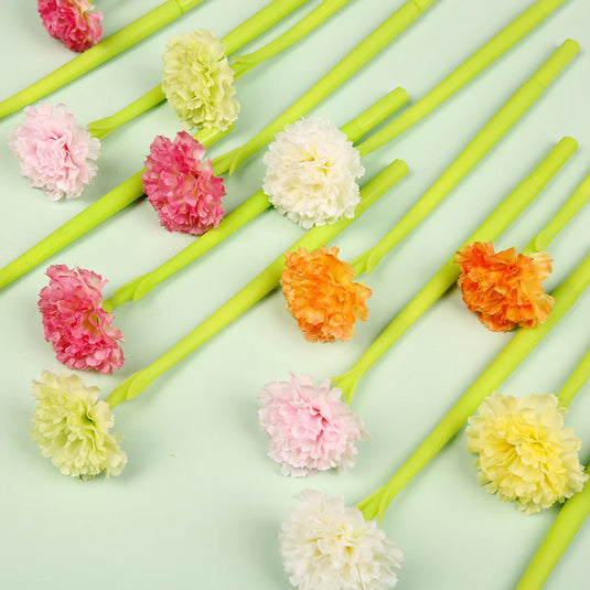 Carnation Flower Gel Pen (sold separately)