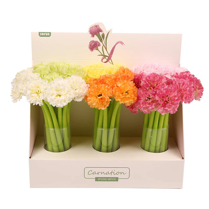 Carnation Flower Gel Pen (sold separately)