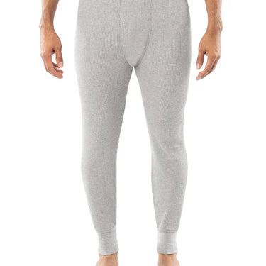Indera Mills Men's Cotton Heavyweight Waffle Thermal Pant (Grey) Size 3XL