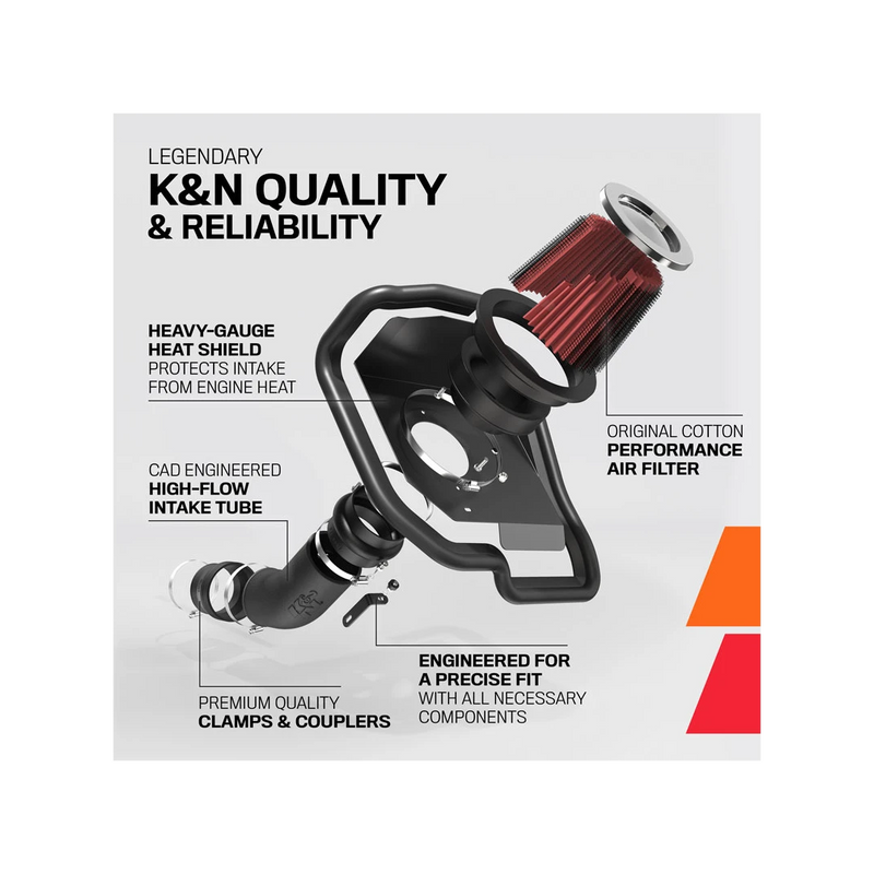 Load image into Gallery viewer, K&amp;N Cold Air Intake 57-2525-5
