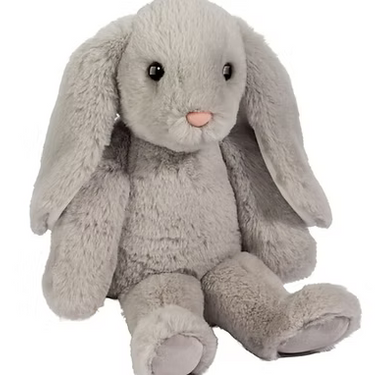 Douglas Beckham Grey Floppy Bunny Large Plush