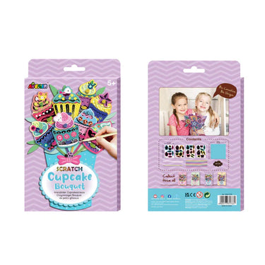 Avenir - Scratch Art - Bouquet - Cupcake
