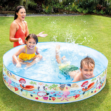 Intex Snapset® Fun at the Beach Kiddie Pool - 5' x 10"