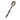 Island Bamboo 12" Pakka Wood Slotted Spoon Blue