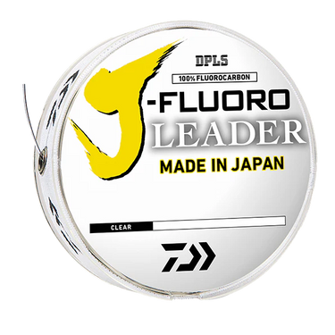DAIWA J-Fluoro 100% Fluorocarbon Leader Fishing Line, 8-lb Test