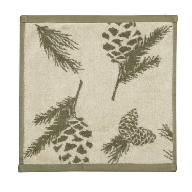Carstens Pinecone Washcloth
