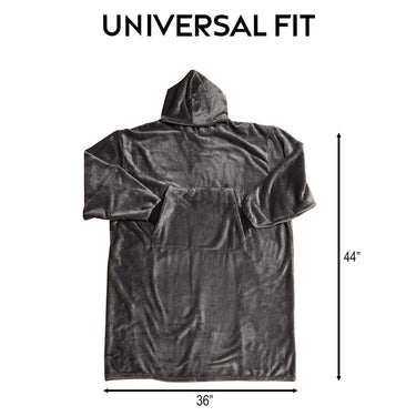 Carstens Perfect Grey Hooded Blanket