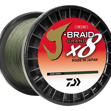 Daiwa J-Braid Fishing Line 330 Yard, Dark Green
