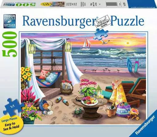 Load image into Gallery viewer, Jigsaw Puzzle Cabana Retreat - 500 Pieces
