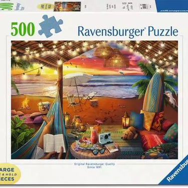 Jigsaw Puzzle Cozy Cabana - 500 Pieces Puzzle