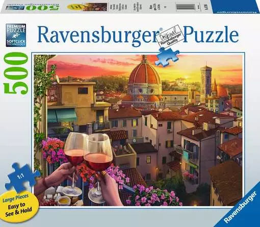 Jigsaw Puzzle Cozy Wine Terrace - 500 Pieces