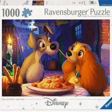 Jigsaw Puzzle Disney Collector's Edition: Lady and the Tramp - 1000 Pieces Puzzle