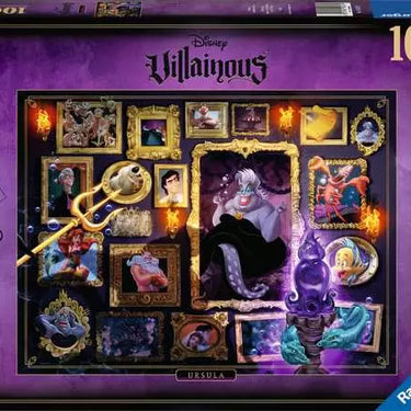 Jigsaw Puzzle Disney Villainous: Ursula - 1000 Pieces