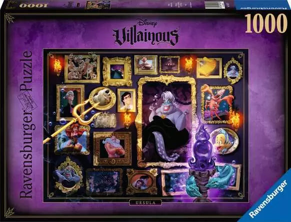 Jigsaw Puzzle Disney Villainous: Ursula - 1000 Pieces