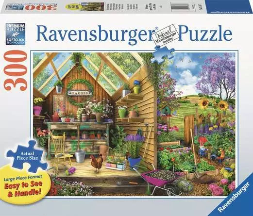 Load image into Gallery viewer, Jigsaw Puzzle Gardener&#39;s Getaway - 300 Pieces
