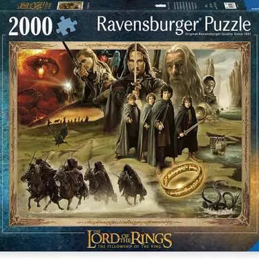 Jigsaw Puzzle Lord of the Rings: the Fellowship of the Ring - 2000 Pieces