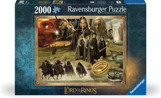 Load image into Gallery viewer, Jigsaw Puzzle Lord of the Rings: the Fellowship of the Ring - 2000 Pieces
