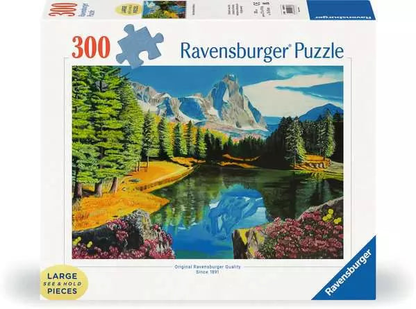 Jigsaw Puzzle Rocky Mountain Reflections - 300 Pieces