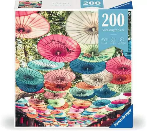 Load image into Gallery viewer, Jigsaw Puzzle Umbrellas - 200 Pieces
