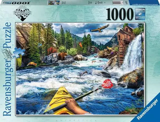 Jigsaw Puzzle Whitewater Kayaking - 1000 Pieces