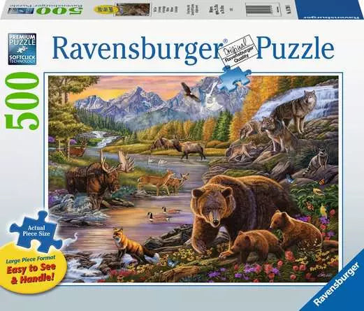 Jigsaw Puzzle Wilderness - 500 Pieces