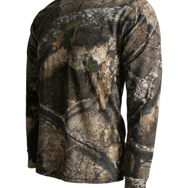 King's Camo Classic Cotton Long Sleeve Tee (Realtree APX) Size 4XL