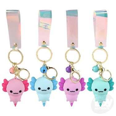 2.25" Axolotl Charm Wristlet Backpack Keyring (Sold Separately)