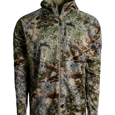 King's Camo Hunter Full-Zip Fleece Hoodie (Desert Shadow) Size 4XL