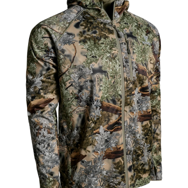 King's Camo Hunter Full-Zip Fleece Hoodie (Desert Shadow) Size 4XL