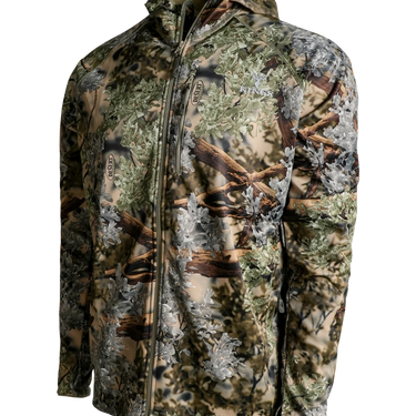 King's Camo Hunter Full-Zip Fleece Hoodie (Desert Shadow) Size 4XL