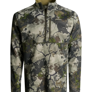 King's Camo Men's Hunter 1/4 Zip Jacket (KC Ultra) Size 4XL