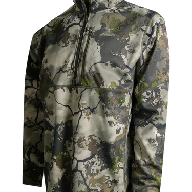 King's Camo Men's Hunter 1/4 Zip Jacket (KC Ultra) Size 4XL