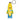 LEGO Minifigures Large 3 Inch Tall Figure Keychain Light - Banana Guy