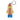 LEGO Minifigures Large 3 Inch Tall Figure Keychain Light - Hot Dog Man