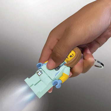 LEGO City Large 3 Inch Tall Figure Keychain Light - Veterinarian