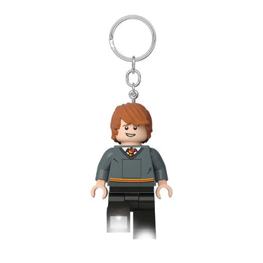 LEGO Harry Potter Large 3 Inch Tall Figure Keychain Light - Ron Weasley