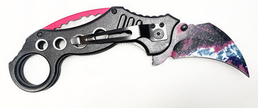 Sona Enterprises 5.25" Spring Assisted Hawk Bill Knife
