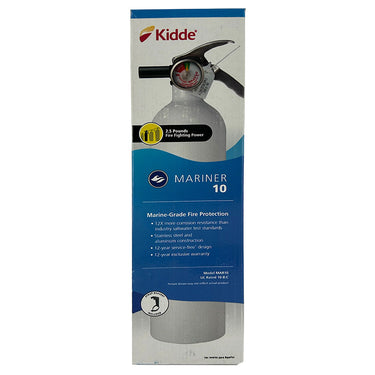 Kidde Mariner 10 Dry Chemical Extinguisher - Class 10-B:C
